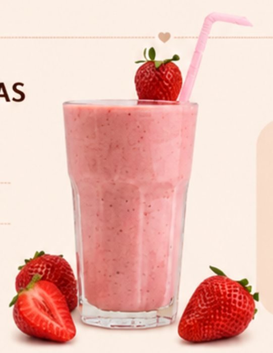 Leite com Frutas